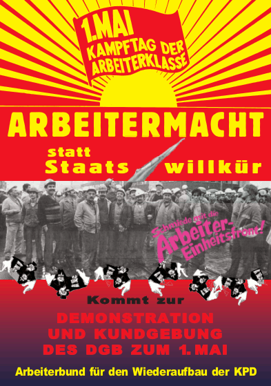 Arbeitermacht statt Staatswillkuer