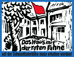 Das Haus mit der Roten Fahne