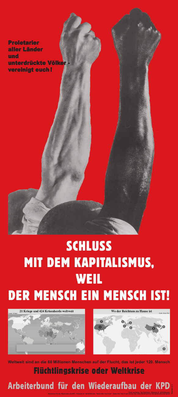 Schluss mit dem Kapitalismus